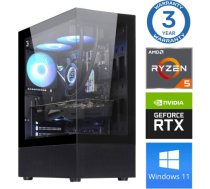 INTOP Ryzen 5 5500 16GB 500SSD M.2 NVME RTX3050 6GB WIN11 RW46261WH
