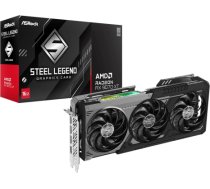 ASRock AMD Radeon™ RX 9070 XT Steel Legend Dark 16GB graphics card RX9070XT SLD 16G