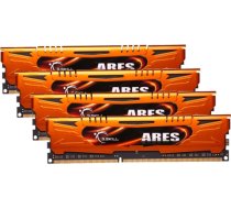 G.Skill DDR3 32GB 1600-10 Ares LowProfile Quad F3-1600C10Q-32GAO
