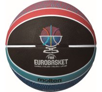 Basketball ball training MOLTEN B7G2000-E5Z FIBA rubber size 7 Eurobasket 2025 634MOB7G2000E5Z