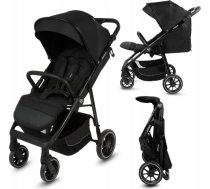 Kidwell pastaigu rati ENZO – melnā krāsā 5906601700521 Ż-KIDW-WÓ-02-13