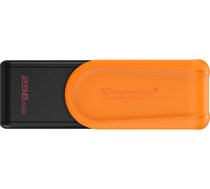 Kingston 256GB Portable USB 3.2 Gen 1 DataTraveler Exodia S (Black/Orange) DTXS/256GB
