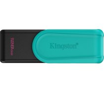 Kingston 128GB Portable USB 3.2 Gen 1 DataTraveler Exodia S (Black/Turquoise) DTXS/128GB