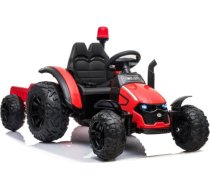 Lean Cars elektriskais traktors HZB-200 ar piekabi, sarkanā krāsā 7308-UNIW