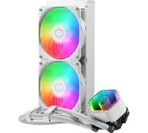 Cooler Master MasterLiquid 240 Core II White Processor Liquid cooling kit 4.72" (12 cm) MLW-D24M-A18PA-RW
