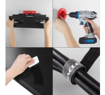 Maclean TV Mount, max VESA 600x400, 32-85", 60kg, horizontal and vertical angle adjustment, profile 65-390mm, black, MC-789 MC-789