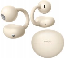 Bezvadu austiņas Huawei FreeClip, headphones (beige, Bluetooth, USB-C) 55037342