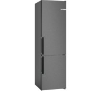 Bosch Serie 4 KGN39VXBT Ledusskapis 203cm Melns KGN39VXBT