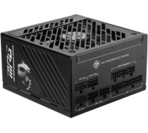Power Supply MSI MPG A1000GS PCIE5 1000 Watts Efficiency 80 PLUS GOLD MPGA1000GSPCIE5 MPG A1000GS PCIE5