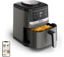 Tefal Easy Fry Silence EY551HE0 fryer Single 5 L Stand-alone Hot air fryer Black, Grey, Stainless steel EY551HE0