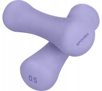 Spokey Bone neoprēna hanteles 2 x 0.5 kg ZESTAW HANTLI NEOPRENOWYCH SPOKEY BONE 2 X 0,5 KG