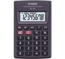 CASIO HL-4A-B 8-digit pocket calculator 56x87mm black HL-4A BOX