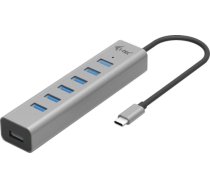 HUB USB I-TEC 7x USB-A 3.0 (C31HUBMETAL703) C31HUBMETAL703