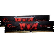 G.Skill DDR4 32 GB 2400-CL17 - Dual-Kit - AEGIS Black Red F4-2400C17D-32GIS