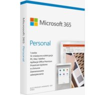 Microsoft 365 Personal PL (1 osoba.; 5 urządzeń ; 12 miesięcy; wersja fizyczna; Polska) (EP2-32454) EP2-32454