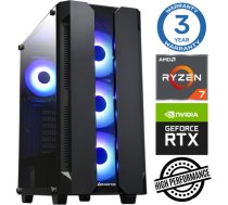 INTOP Ryzen 7 5700X 16GB 250SSD M.2 NVME RTX3050 6GB no-OS RW35255NS