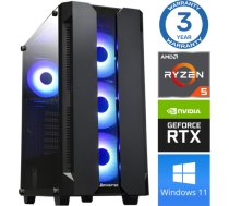 INTOP Ryzen 5 5500 16GB 500SSD M.2 NVME RTX3050 6GB WIN11 RW35244WH