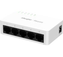 Ruijie RG-ES08G-L 8-portu 10/100/1000 Mbps 4kV 16Gbps Bez-PoE Switch Balts RG-ES08G-L