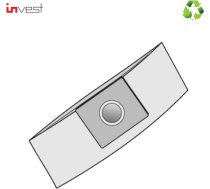 Invest Eco papīra putekļsūcēja maisi AEG / DE LONGHI / ELECTROLUX / HYUNDAI / PHILIPS (5gab.) IZ-E41