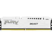 Kingston FURY DDR5 - 16GB - 6000 - CL - 30, single RAM (white, KF560C30BWE-16, Fury Beast, INTEL XMP, AMD EXPO) KF560C30BWE-16