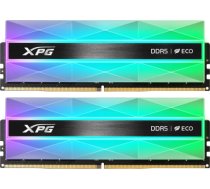 ADATA DDR5 - 32GB - 6400 - CL - 32 (2x 16 GB) dual kit, memory (silver, AX5U6400C3216G-DCLANRSG, Lancer Neon RGB, INTEL XMP, AMD EXPO) AX5U6400C3216G-DCLANRSG
