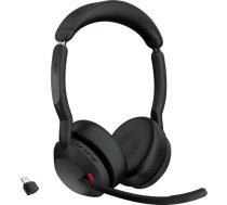 Jabra Evolve2 55 (black, stereo, UC, USB-C, Link380c) 25599-989-899