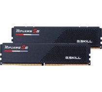 G.Skill DDR5 - 32GB - 6000 - CL - 36 (2x 16 GB) dual kit, RAM (black, F5-6000J3036F16GX2-RS5K, Ripjaws S5, INTEL XMP) F5-6000J3036F16GX2-RS5K
