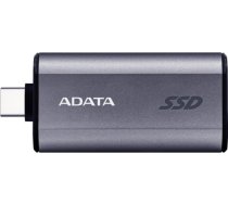 ADATA External SSD SC750 2 TB, External SSD (titanium, USB-C 3.2 Gen 2 (10 Gbit/s)) SC750-2000G-CCBK