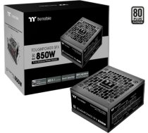 Thermaltake Toughpower SFX Platinum 850W, PC power supply (black, 1x 12VHPWR, 2x PCIe, cable management, 850 watts) PS-STP-0850FNFAPE-1