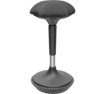 Digitus Ergonomic Office Stool / Standing Aid DA-90422, Chair (black, height adjustable, for more dynamic sitting / standing) DA-90422