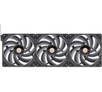 Thermaltake TOUGHFAN EX14 Pro High Static Pressure PC Cooling Fan – Swappable Edition, Case Fan (Black, 3-Fan Pack) CL-F172-PL14BL-A