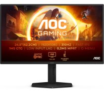 AOC G4 25G4SXU computer monitor 62.2 cm (24.5") 1920 x 1080 pixels Full HD LED Black, Grey 25G4SXU