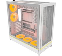 Montech HS01 PRO, tower case white, tempered glass HS01 PRO (W)