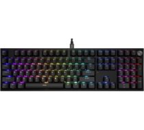 Klaviatūra Genesis Thor 404 RGB Black Outemu Peach Silent NKG-2298