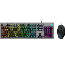 HP KM300F Spēļu Klaviatūrā + Datorpele USB / ENG / 6400DPI / RGB KM300F