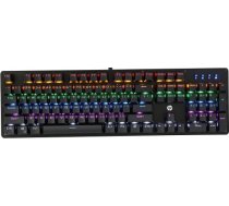 HP GK100F Mehāniskā Spēļu Tastatūra RGB / USB / ENG GK100F