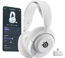 Steelseries Arctis Nova 5P Wireless Bezvadu austiņas ar mikrofonu baltas 61674