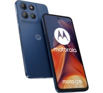 Motorola moto g15 17.1 cm (6.72") Dual SIM Android 15 4G USB Type-C 8 GB 128 GB 5200 mAh Navy PB6E0062PL