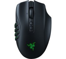 Razer Naga V2 Pro, Wireless Gaming Mouse, True 30000 dpi, Focus Pro 30K Optical Sensor, Gen-3 Optical Mouse Switches, 10/14/20 programmable buttons, Razer Speedflex Cable USB Type C, 90-million Clicks RZ01-04400100-R3G1