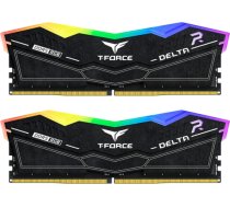Team Group DDR5 - 32GB - 6400 - CL - 32 (2x 16 GB) dual kit, RAM (black, FF3D532G6400HC32ADC01, Delta RGB, INTEL XMP, AMD EXPO) FF3D532G6400HC32ADC01