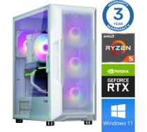 INTOP Ryzen 5 5500 16GB 250SSD M.2 NVME RTX3050 6GB WIN11 RW36028WH
