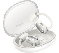 Baseus Atvērtās bezvadu Bluetooth 5.3 austiņas Eli Sport 1 ar uzlādes futrālīti, baltas krāsas A00064400221-00