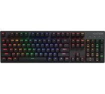 Hator HTK204UA Icefall Mecha Rainbow 104 Bezvadu Spēļu klaviatūra ENG/UA/RU HTK204UA