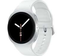 Samsung Galaxy Watch 8 3.3 cm (1.3") AMOLED 40 mm Digital 438 x 438 pixels Touchscreen Silver Wi-Fi GPS (satellite) SM-L320NZSAEUE