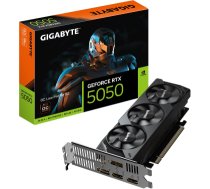 Graphics Card GIGABYTE NVIDIA GeForce RTX 5050 8 GB GDDR6 128 bit PCIE 5.0 16x GPU 2587 MHz Triple slot Fansink GV-N5050OC-8GL1.0 GV-N5050OC-8GL 1.0