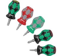 Skrūvgriežu komplekts Wera WE05008872001; Stubby Set 3; 25 mm; 5 gab. WE05008872001