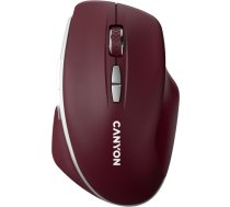 CANYON mouse MW-21 BlueLED 7buttons Wireless Burgundy Red CNS-CMSW21BR