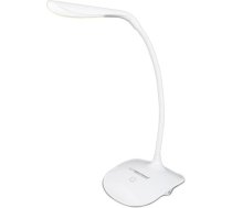 Esperanza ELD103W FLEKSIBLA 3W LED GALDA LAPMA 3-GAISMAS LĪMEŅI AC USB 5V / 4X AAA BATEREJU STRĀVAS AVOTS ELD103W
