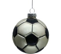 Ziemassvētku rotājums JOY “Football” – futbola bumba, Ø7,5 cm, stikls 89086