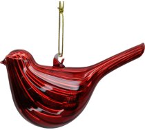 Ziemassvētku rotājums JOY “Bidry Red” – sarkanā figūra, 11 cm, stikls 89074